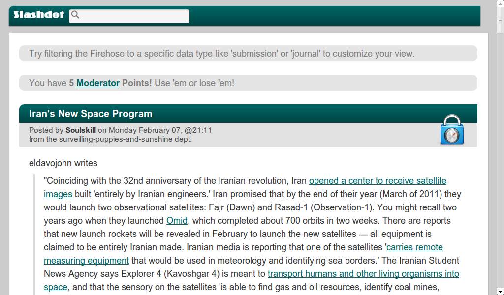 Slashdot - use whole screen width, bigger font