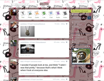 girly, fashion tumblr dash