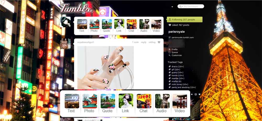 You'll find me in TOKYO★{logo+icons+bg}