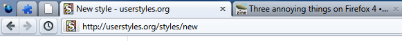 Firefox 4 Appmenu Button Icon Only