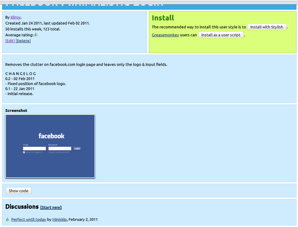 Userstyles.org Pimped