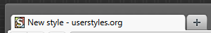 Firefox Orange Menu Button Hider