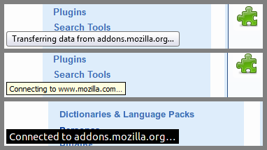 Firefox: Native Link Display