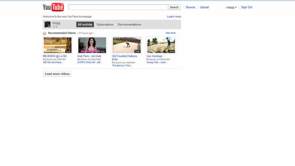 YouTube Clean  2011