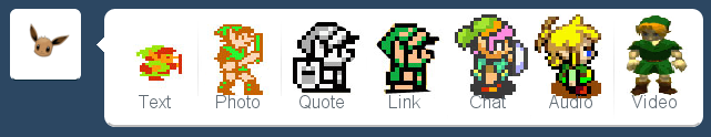 Link Legend of Zelda Dashboard Icons