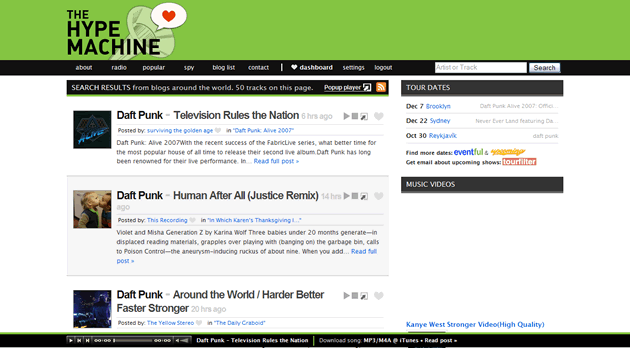 hypem.com ad and buy link destroyer