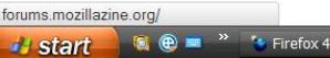 Only Hide Hovered Link Target Urls - Fx 4+