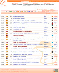 Letras grandes en la fisgona de meneame