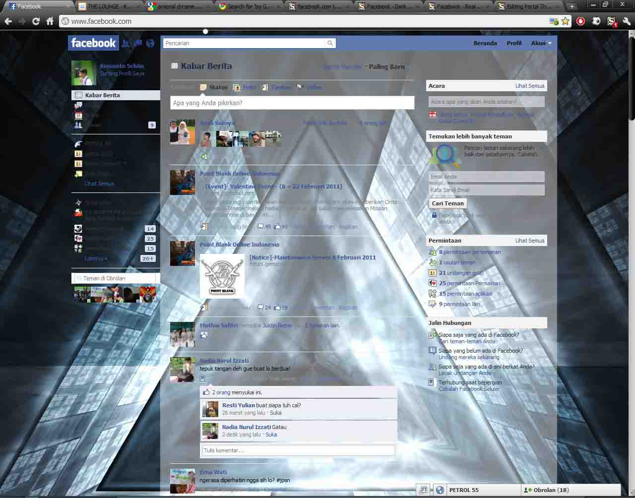 Facebook - Portal Theme by Kiswanto