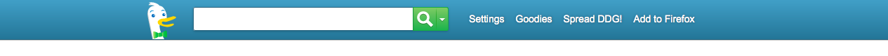 DuckDuckGo - Blue header