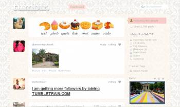 Yummy Tumblr Dashboard