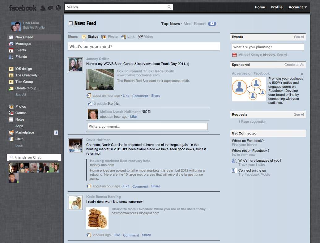 Facebook - Themes for Facebook style