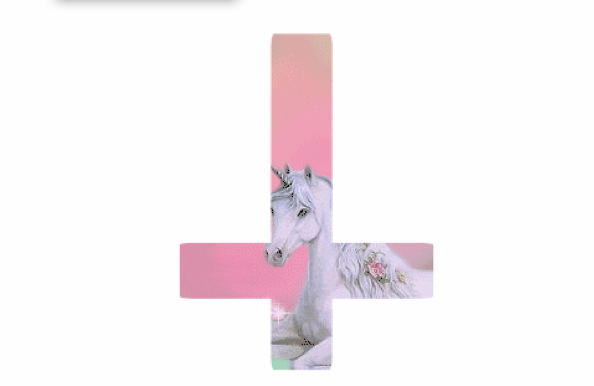 unicorn satanic symbol