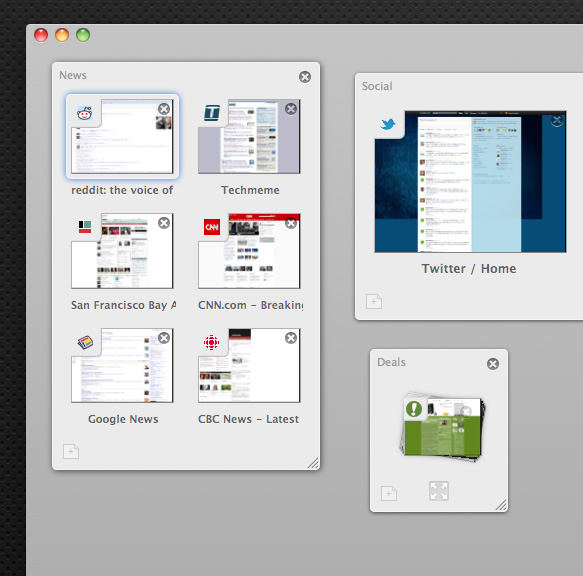 Firefox 4 Panorama native font tweak for Mac