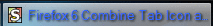 Firefox Combine Tab Icon and Tab Close Button