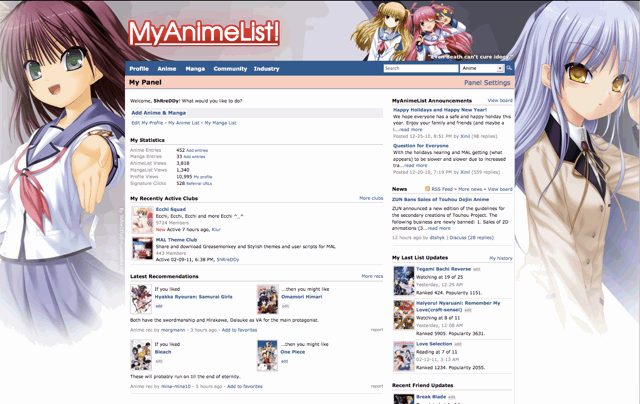 MyAnimeList.net - Angel Beats! Theme