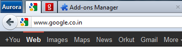 Firefox Button - Reduce Width, Show as tab
