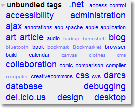 del.icio.us nicer tagcloud