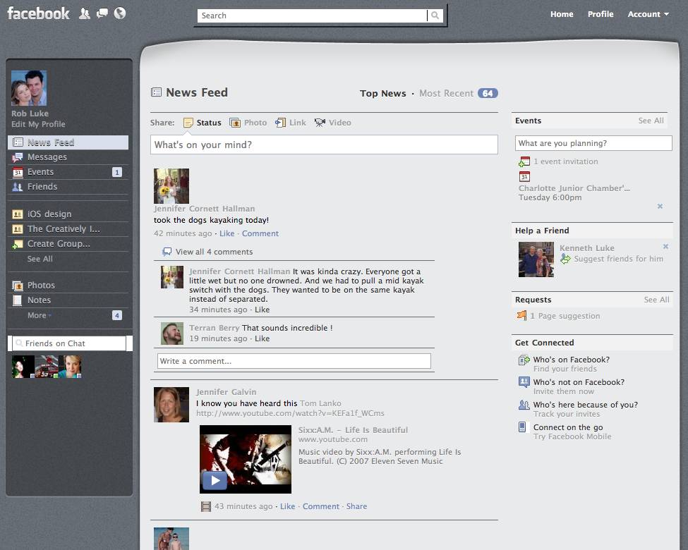 Facebook - iPad Series: Page Flip