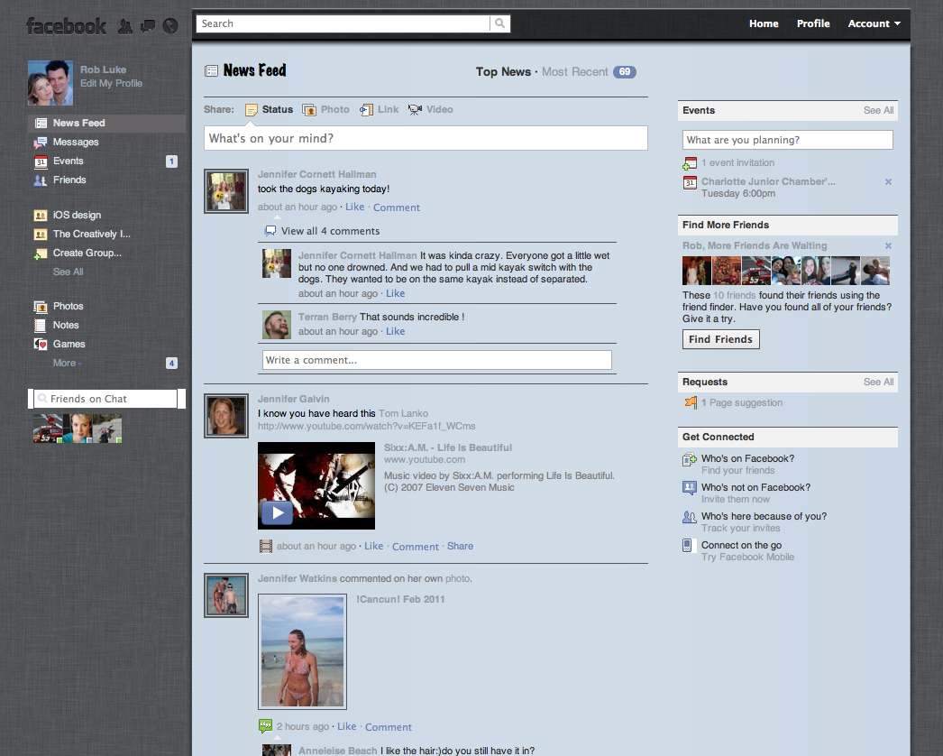 Facebook - iPad Series: Standard Theme