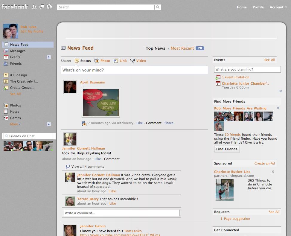 Facebook - iPad Series: River of News