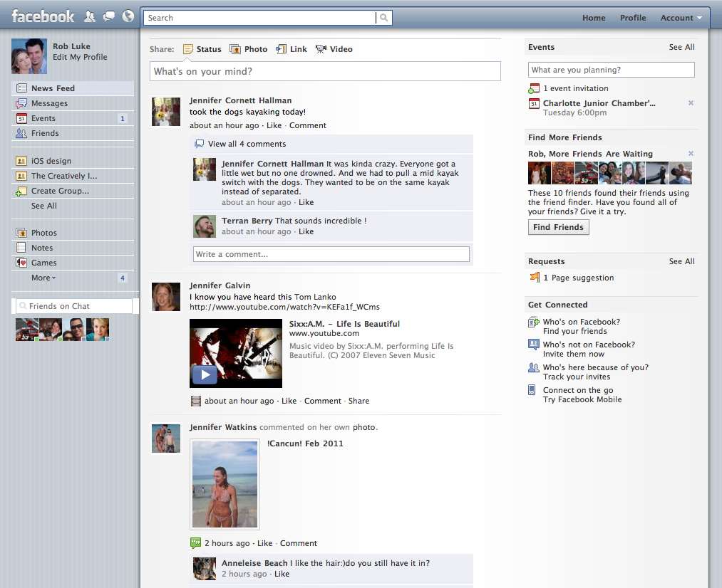 Facebook - iPad Series: iPhone Interface