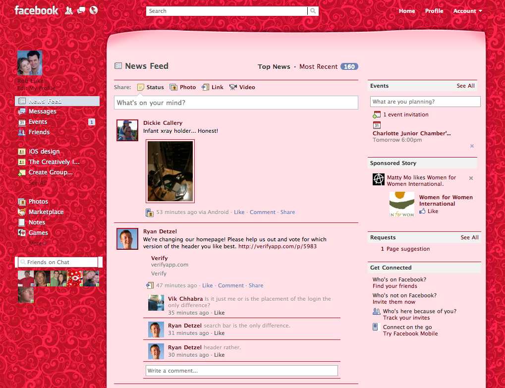 Facebook - iPad Series: Valentine