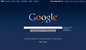 Google Web Search - darker blue [addon]