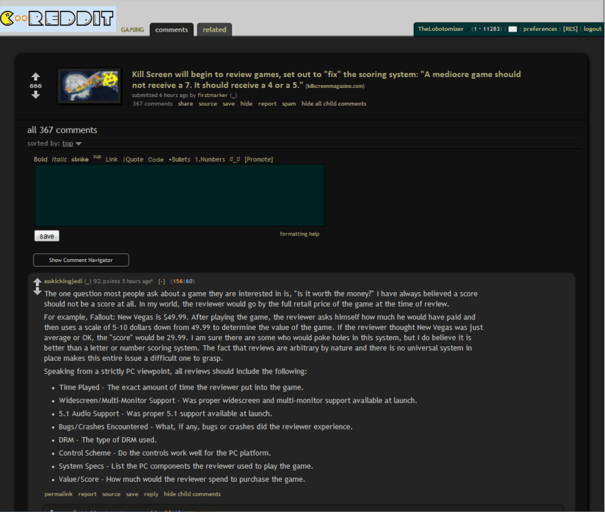 Dark Reddit Simplified