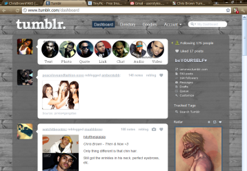 Chris Brown Tumblr Theme