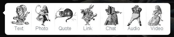 Alice in Wonderland Icons