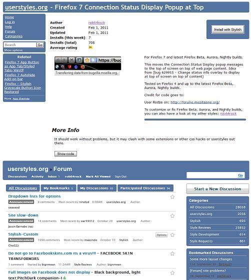 Userstyles.org Restyled Simply Better