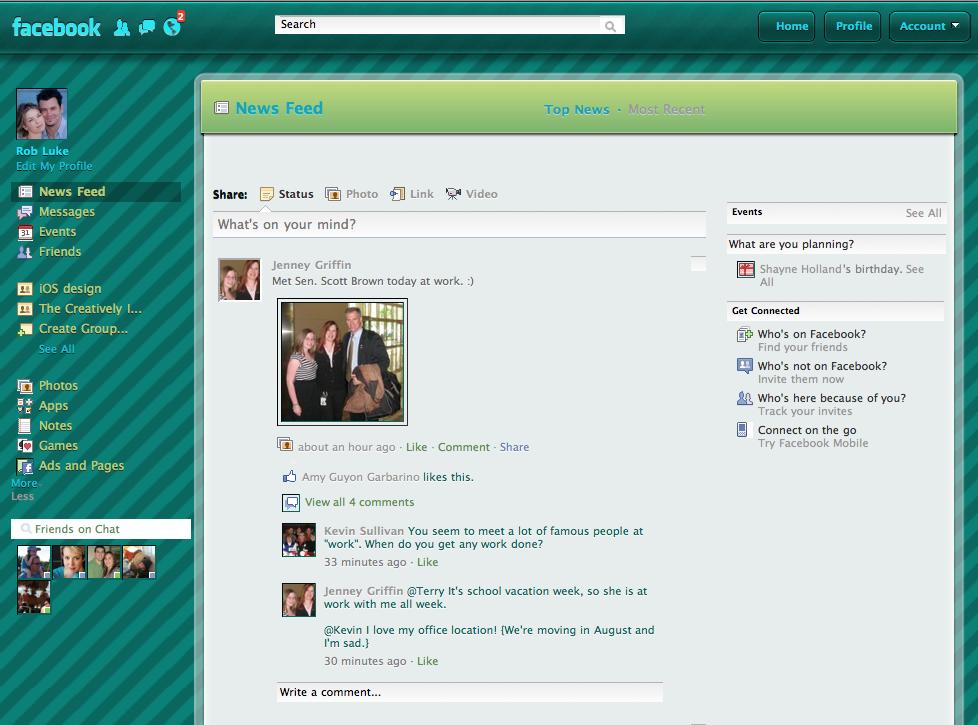 Facebook - Aero Teal