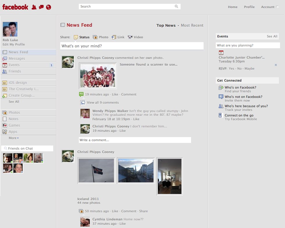 Facebook - Minimal and Beautiful