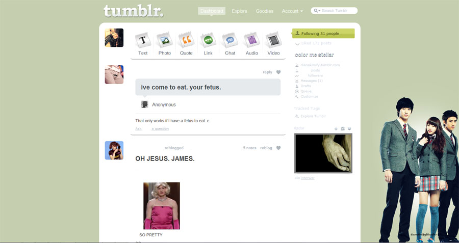 Dream High Samdong Hyemi Jingook Tumblr Dashboard