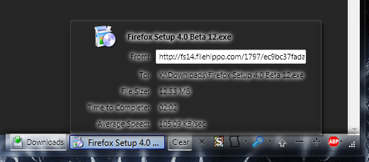 Download Statusbar Glass Tooltip (Firefox 4)