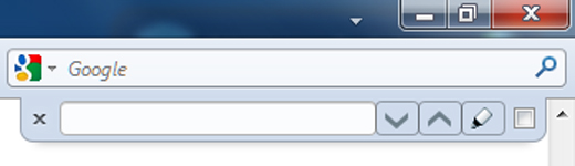 Find Bar - like Google Chrome