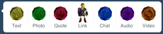 Link Ocarina of Time tumblr dash