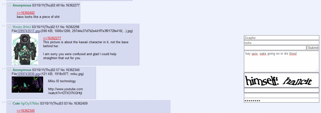 4chan Slideout, Floating Postbox