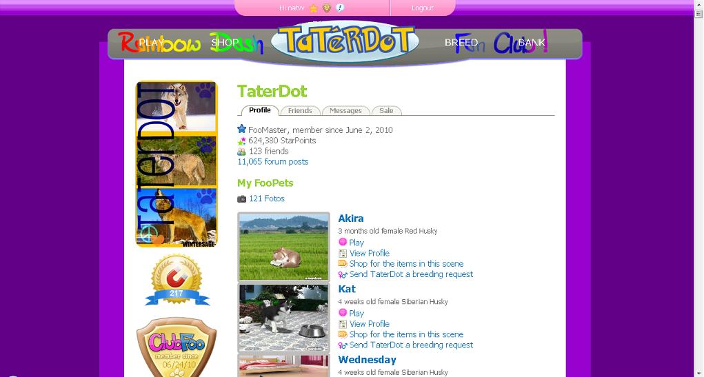FooPets - TaterDot Custom