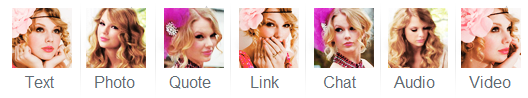 Taylor Swift tumblr icons.