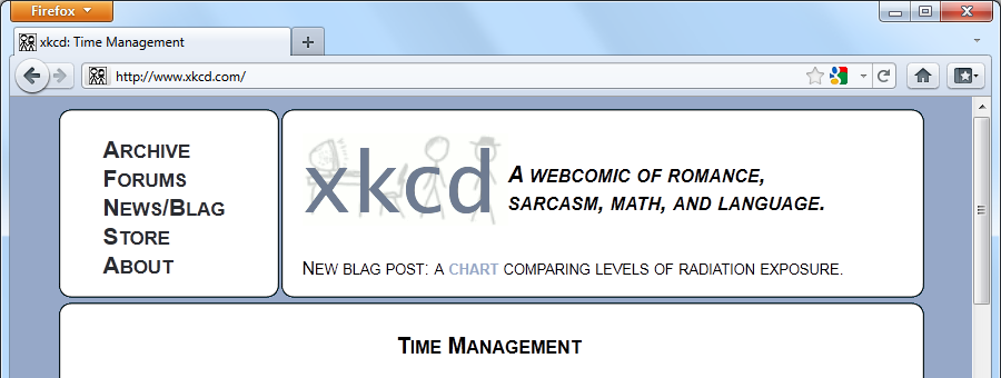 xkcd - Fix for Bold DirectWrite Fonts (Firefox 4+)