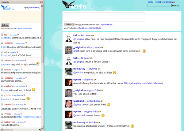 CsiripRóka minimal skin