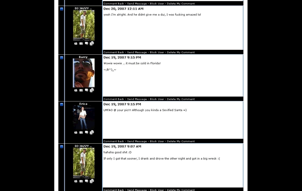 MySpace Comment Page style (edited)