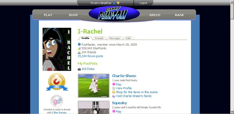 FooPets - Rachel Custom