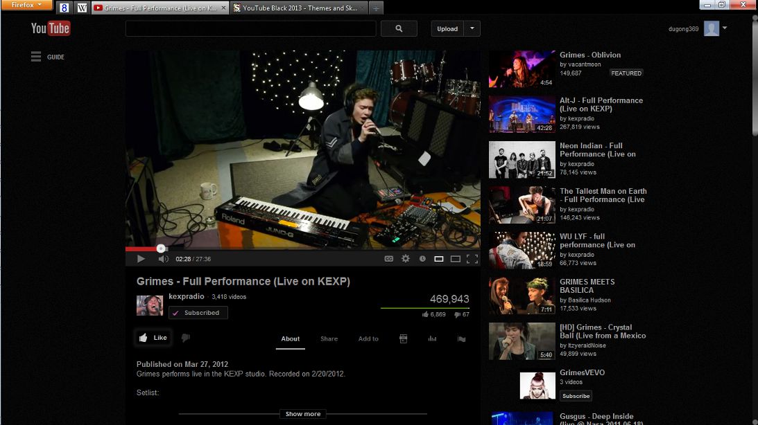 YouTube Black 2013