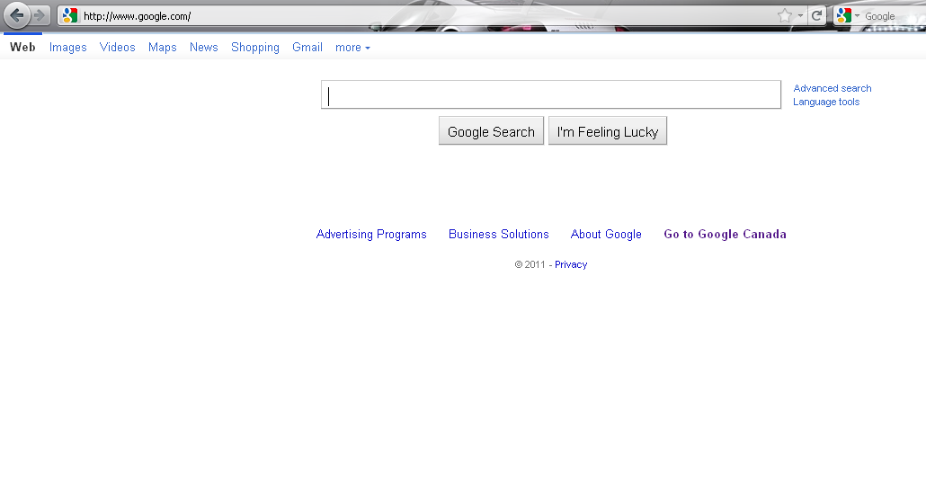 Google Search - No Instant, No Preview, No Logo