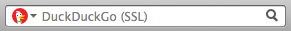 Firefox - searchbox five (Mac)