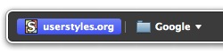 Snow Leopard bookmarks toolbar