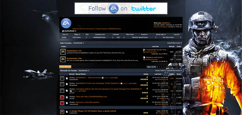 Battlefield 3 EA UK Forums